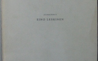 Eino Leskinen: Itäkarjalaismurteiden näytteitä, SKS 1956.