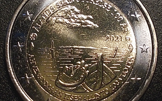 Suomi 2 € 2021 juhlaraha Ahvenanmaa, UNC