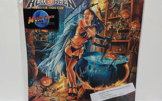 HELLOWEEN - BETTER THAN RAW ALBUM PROMO KUVA NIMMAREILLA