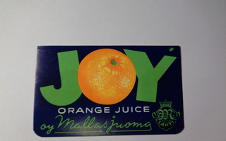 Etiketti - Joy Orange Juice