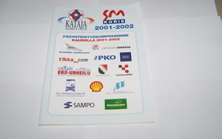 Koripallo-Kataja kausiohjelma 2001-2002