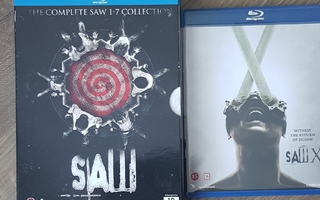 The Complete Saw 1-7 Collection + SAW X -Blu-Ray