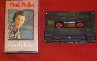C-kasetti - PAUL ANKA - Lonely Boy - 1987 rock and roll EX+
