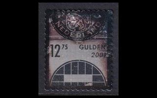 Alankomaat 1928 ** Guldenin loppu hopeafoliomerkki (2001)