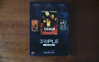 3riple Movies - Ticker - Order - Hard Cash DVD