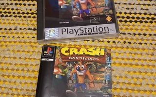 Crash Bandicoot Playstation-peli