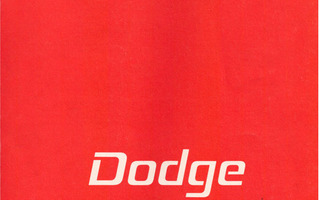 Dodge Polara / Monaco Service Manual 1968