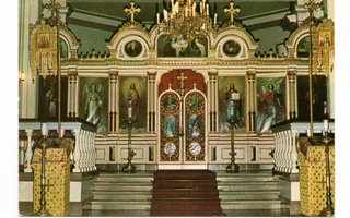 Ilomantsi:ortodoksinen kirkko sisältä