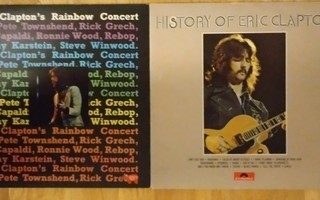 Eric Clapton kolme vinyyliä