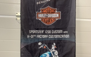 Harley davidson Sportster lippu/banneri
