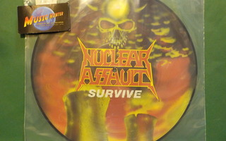 NUCLEAR ASSAULT - SURVIVE - 1ST. PRESS UK 1988 EX- LP