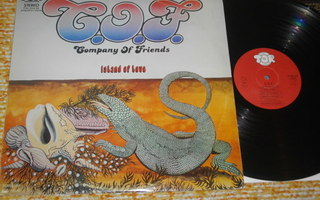 COMPANY OF FRIENDS - Island Of Love - LP 1978 pop rock MINT-