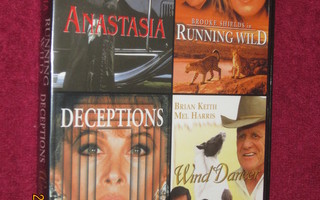 Anastasia / Running Wild / Wind Dancer / Deceptions   (DVD)