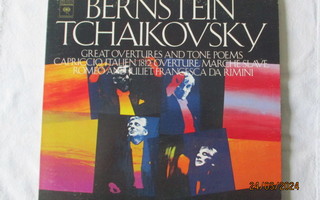 BERNSTEIN&TCHAIKOVSKY -GREAT OVERTURES AND TONE POEMS (2xLP