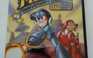 Mega Man Anniversary Collection PS2 NTSC UUSI & AVAAMATON !!