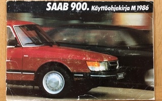 Käyttöohjekirja Saab 900 OG 1986