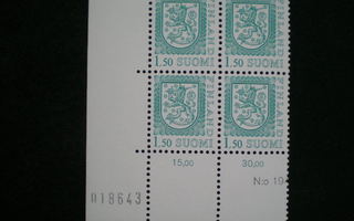 Nro4lö M75 Leijona 1,50 mk - 1947 - 08 - 1984