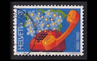 Sveitsi 1183 o Puhelin 100v (1980)
