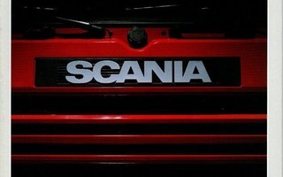 Scania mallisto -esite, 1988