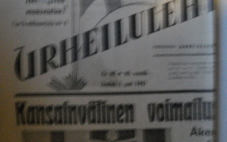 Suomen Urheilulehti Nro 48/1943 (25.2)