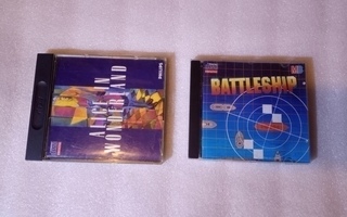 Philips CDi Alice In Wonderland , Battleship CD-i