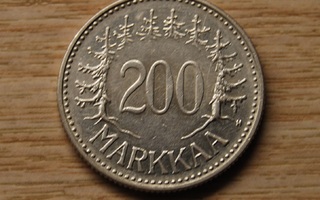 Suomi, 200 Markkaa 1958, Hopeaa