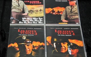 Likainen tusina - kaikki neljä (5 DVD) Lee Marvin