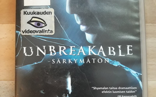 Unbreakable - Särkymätön (2000) VHS