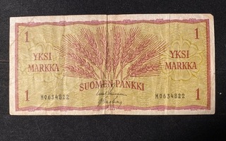 1 Markka 1963 M0634822 Lei-Eng Kl4