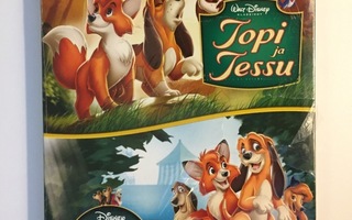 Topi ja Tessu 1 ja 2 (1981 ja 2006) Disney (UUSI)