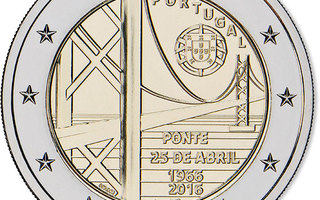 2€ Rulla Portugal 2016 PONTE 25 DE ABRIL