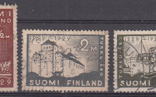 1929 Turku 700 vuotta LAPE 139-141