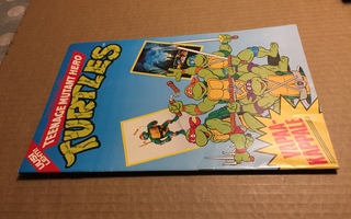 TURTLES 1/1990 VAPAAKAPPALE ENSIMMÄINEN NUMERO HYVÄ