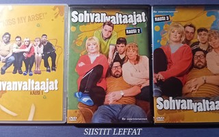 (SL) 3 DVD) Sohvanvaltaajat - Kausi 1-3 (1998-99)