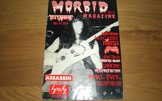 MORBID MAGAZINE #2 thrash death metal fanzine 1987