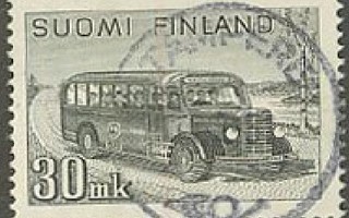 1947 30mk postiauto kaunis Tampere-51
