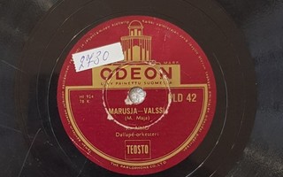 Savikiekko 1938 - A. Aimo - Odeon PLD 42