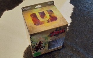 Zelda - Twilight Princess HD WiiU PAL+Amiibo +CD, KUIN UUSI!