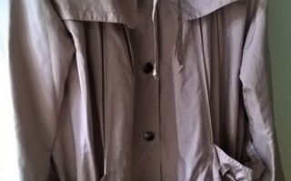 Roosa Vila Syystakki / Trench-coat / Trenssi / Takki koko S