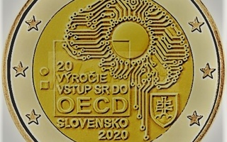 2€ Juhlaraha Slovakia 2020 OECD