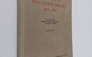 Taimo Iisalo : The Science of Education in Finland, 1828-...