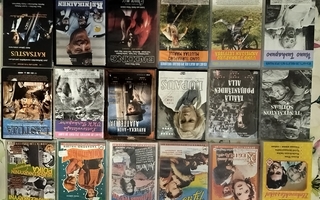 Suomalaisia  elokuvia lyhytelokuvia sekä TV-sarjoja 42 DVDtä