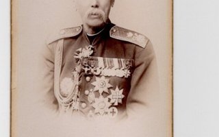 Valokuva: kenraali, kreivi Nikolai Protasov-Bahmetel