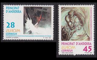 Andorra Sp 232-3 ** Europa (1993)