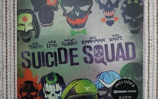 Suicide Squad (2016) Steelbook (2-Disc Blu-ray) (uusi)
