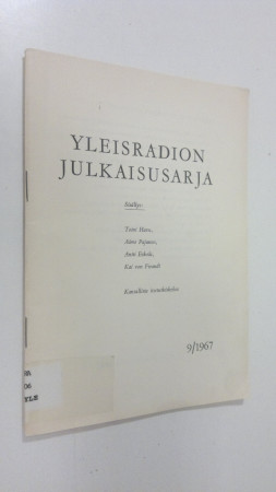 Yleisradion Julkaisusarja 9/1967 : Kansallista Itsetutkis... - Huuto.net