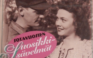 SOTAVUOSIEN SUOSIKKISÄVELMÄT (4-CD), 87 kappaletta