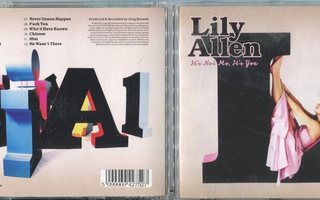 LILY ALLEN . CD-LEVY . HIS NOT ME , IT´S YOU