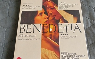 Benedetta (Blu-ray) slipcase **muoveissa**