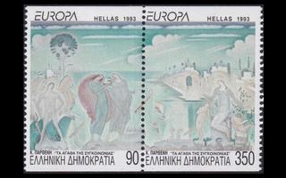 Kreikka 1829-30Cp ** Europa nykytaide (1993)